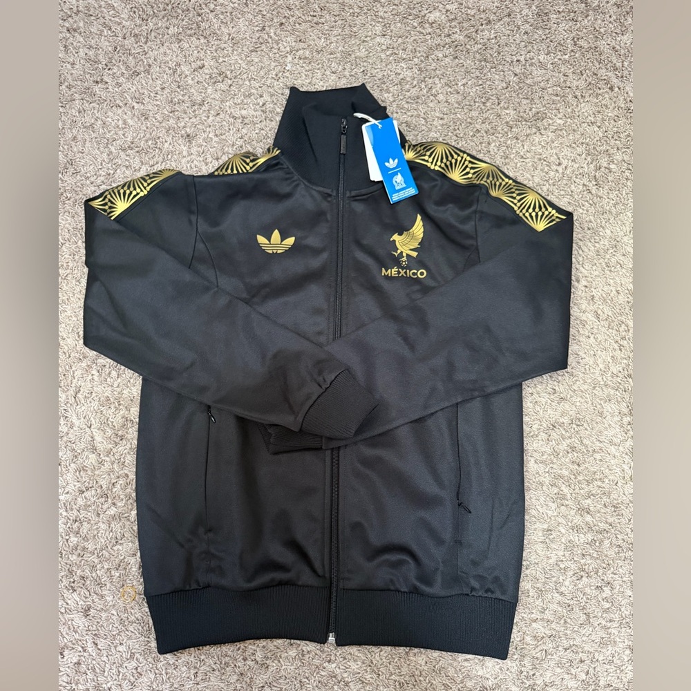 NWT Adidas México GOLD TEAM Jacket 2025 - JE5335- Size Small
